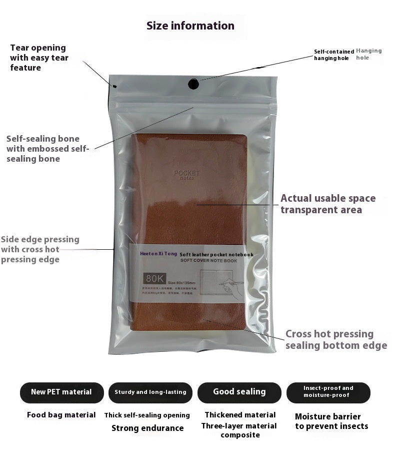 Smell proof mylar bags 50pcs of resealable packaging pouch bag with clear window for food eyelash jewelry electronics storage