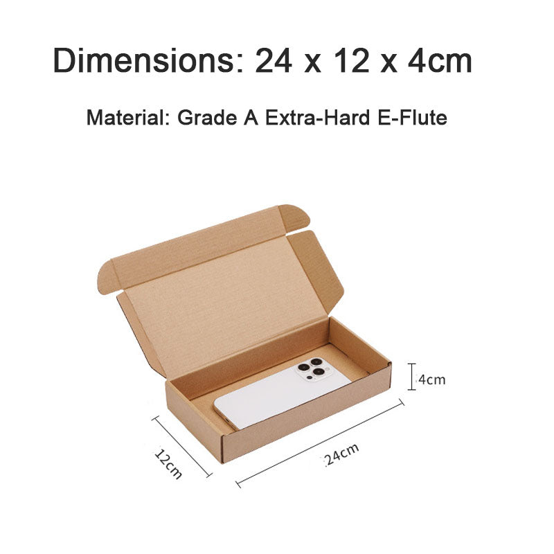 20 Piece Shipping Boxes Practical Medium-Sized Corrugated Packaging Boxes for Daily packaging of Most Small Items