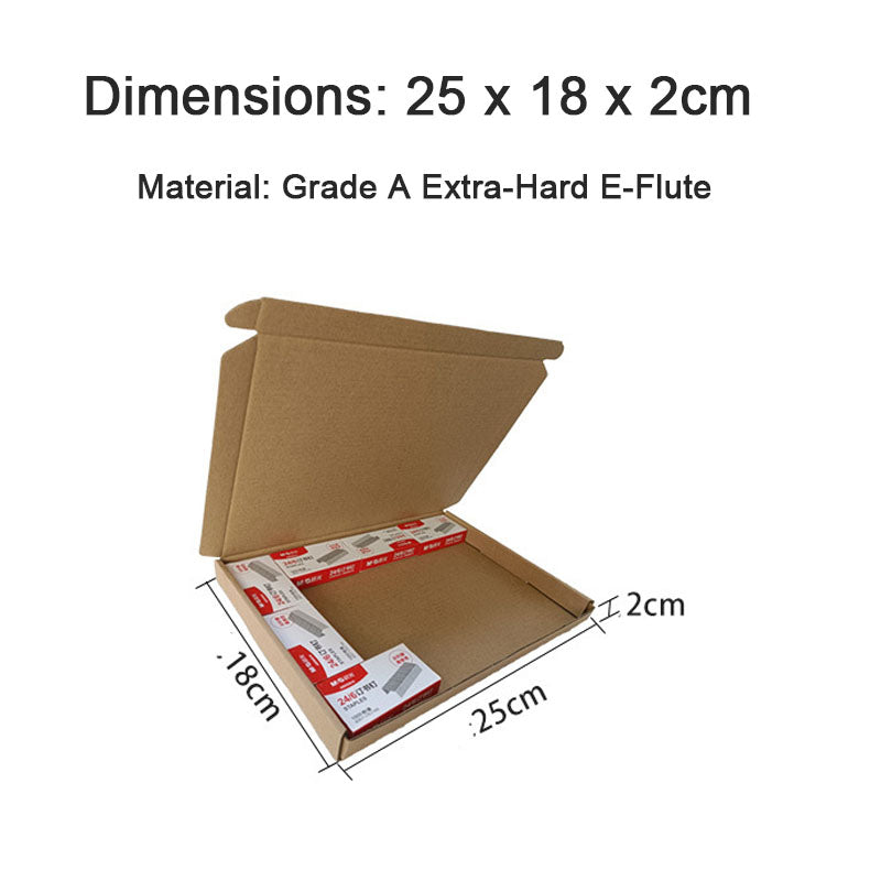 20 Piece Shipping Boxes Practical Medium-Sized Corrugated Packaging Boxes for Daily packaging of Most Small Items