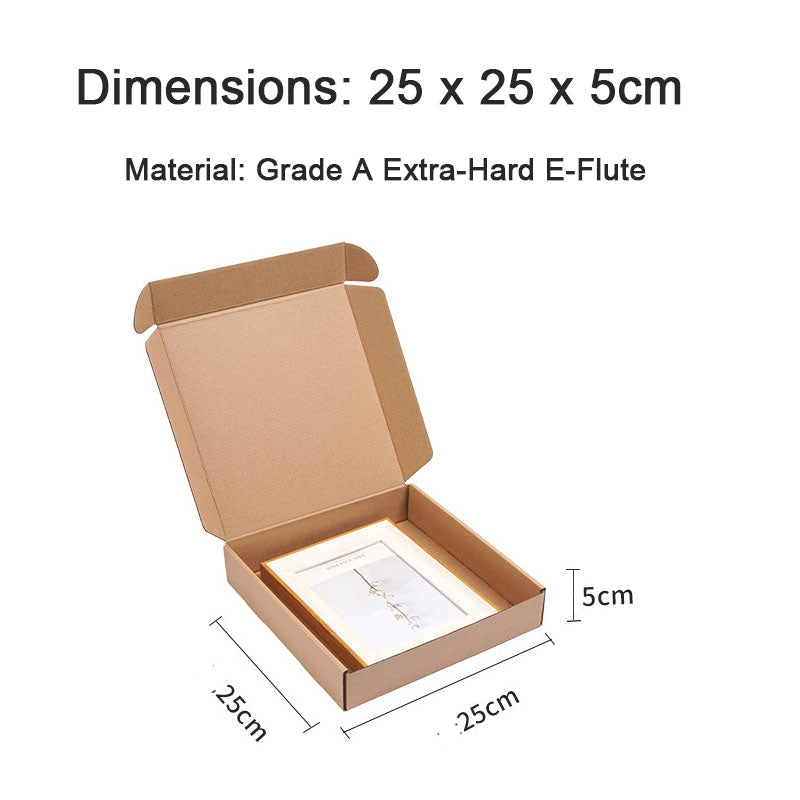 20 Piece Shipping Boxes Practical Medium-Sized Corrugated Packaging Boxes for Daily packaging of Most Small Items