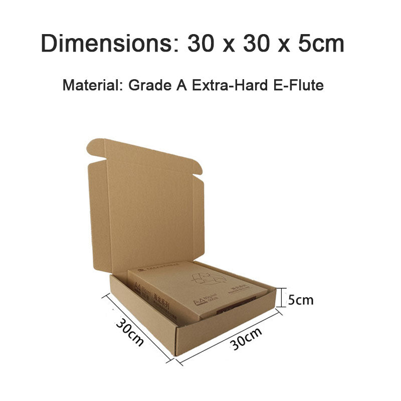 20 Pieces Shipping Boxes Home Use Corrugated Cardboard Packaging Boxes Suitable for Books Small Gift Boxes