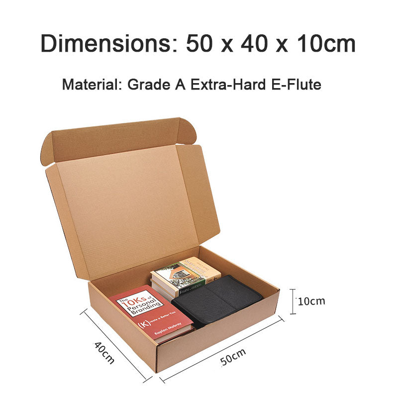 20 Pieces of Large-Capacity Corrugated Mailing Box Shipping Cardboard Boxes For Holding Multiple Large Items