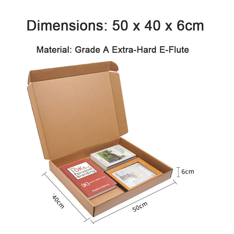 20 Pieces of Large-Capacity Corrugated Mailing Box Shipping Cardboard Boxes For Holding Multiple Large Items