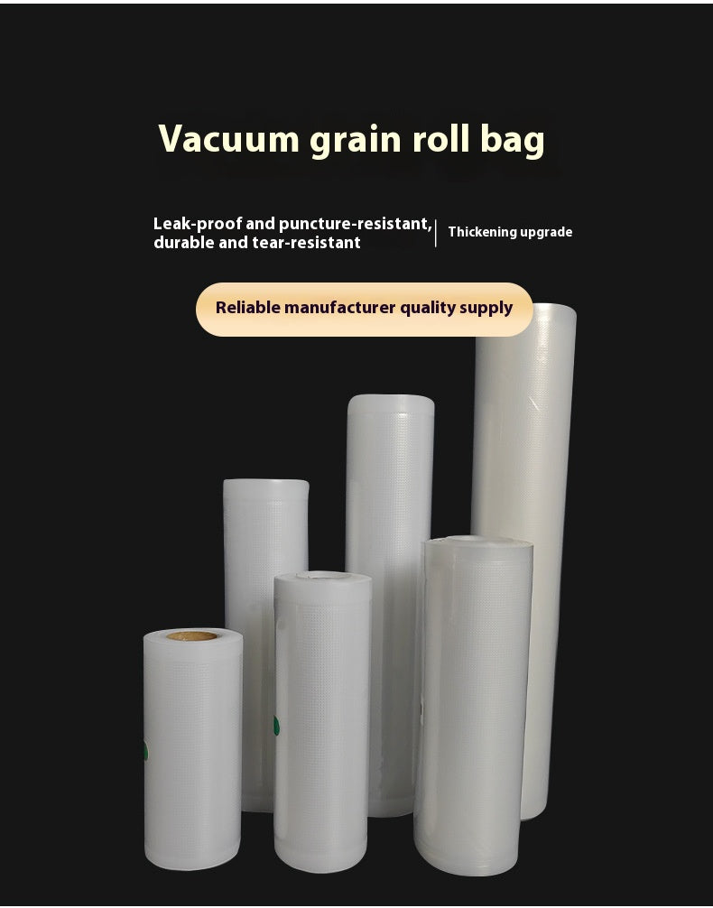 Food Vacuum Sealer Rolls Bags Embossed Food Saver Bags for Food Storage
