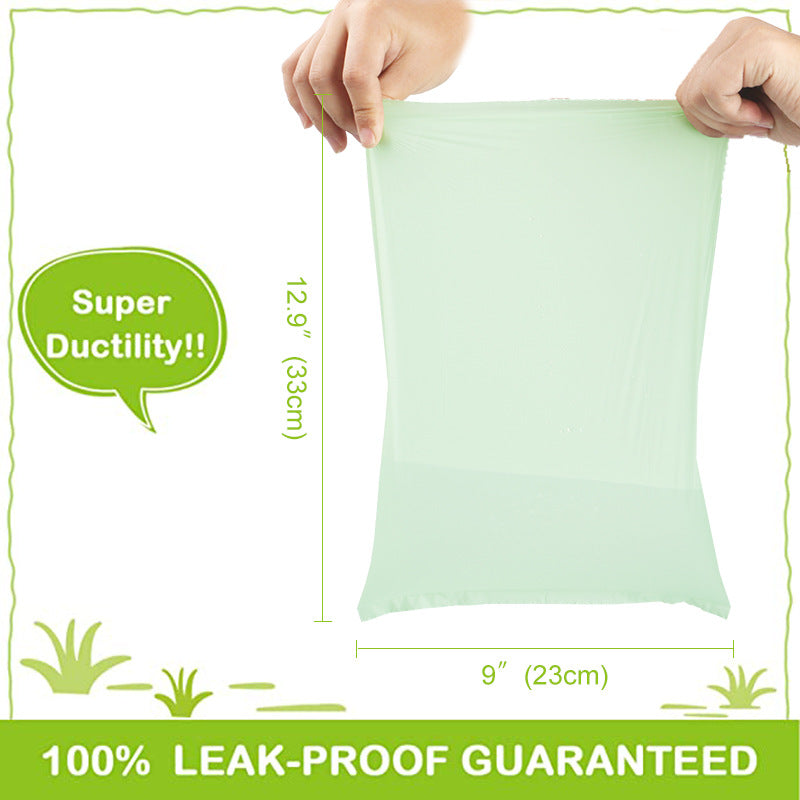 Eco-Friendly Dog Poop Bag 120 Counts Biodegradable Dog Waste Bags with 1 Dispenser Leak-Proof Pet Poop Bags
