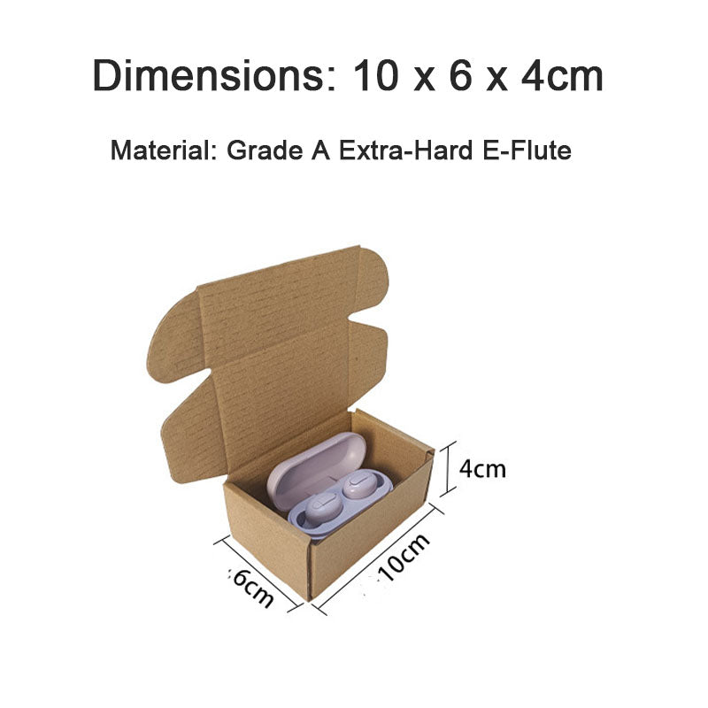 20pack mailing boxes ultra-compact portable corrugated cardboard boxes perfect for carrying loose small items on the go