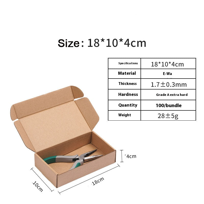 20pcs Brown Cardboard Shipping Boxes for Packaging Mailing for Small Business