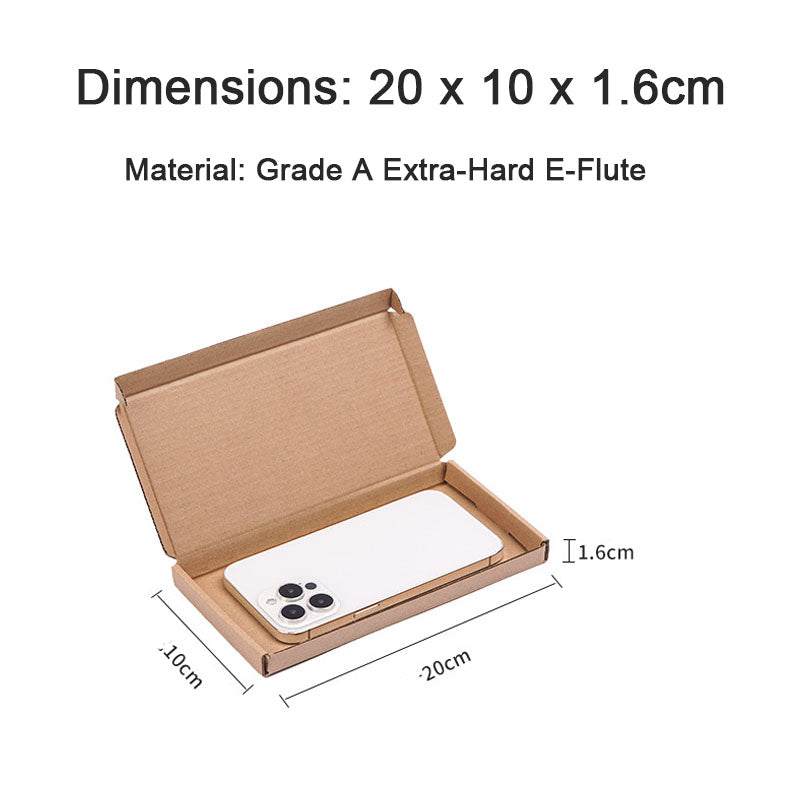20 Piece Shipping Boxes Practical Medium-Sized Corrugated Packaging Boxes for Daily packaging of Most Small Items