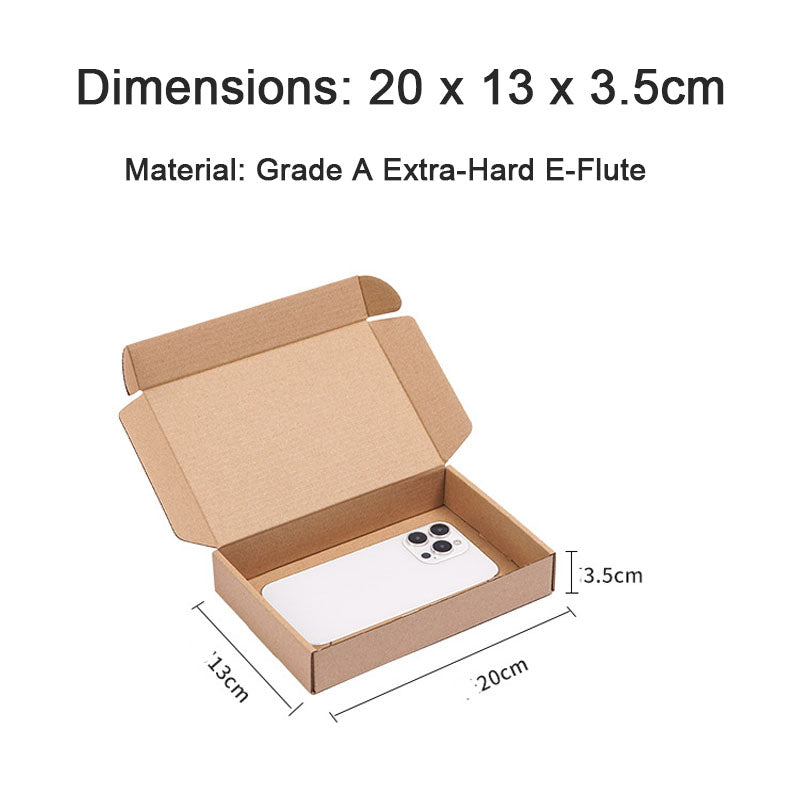 20 Piece Shipping Boxes Practical Medium-Sized Corrugated Packaging Boxes for Daily packaging of Most Small Items