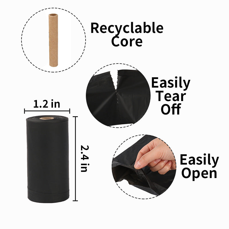Eco-Friendly Dog Poop Bag 120 Counts Biodegradable Dog Waste Bags with 1 Dispenser Leak-Proof Pet Poop Bags