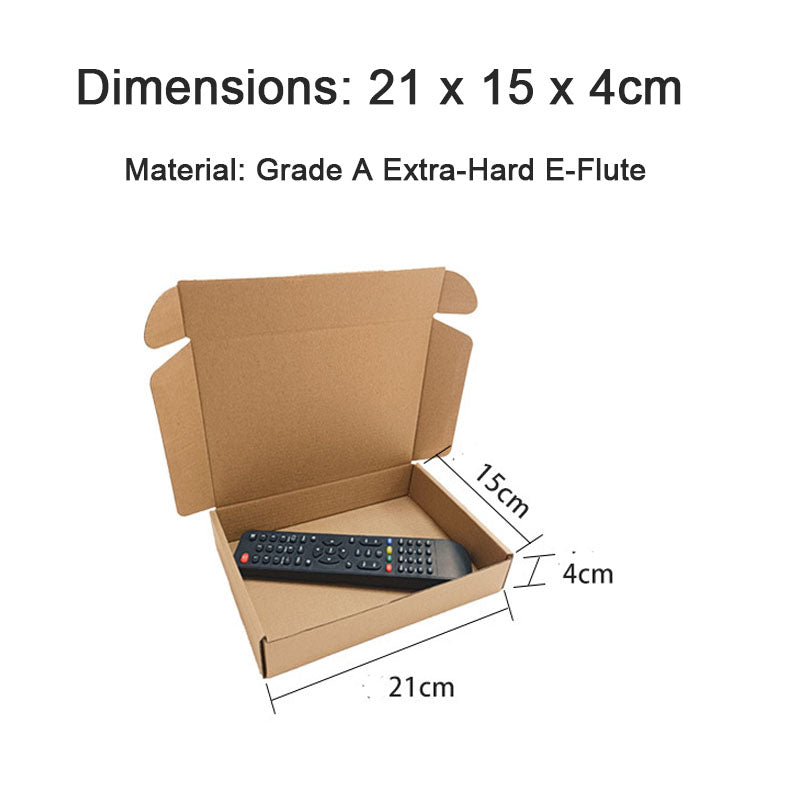 20 Piece Shipping Boxes Practical Medium-Sized Corrugated Packaging Boxes for Daily packaging of Most Small Items