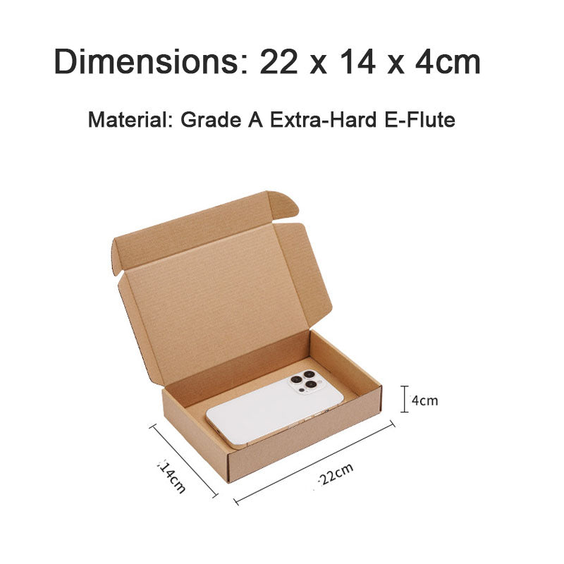 20 Piece Shipping Boxes Practical Medium-Sized Corrugated Packaging Boxes for Daily packaging of Most Small Items