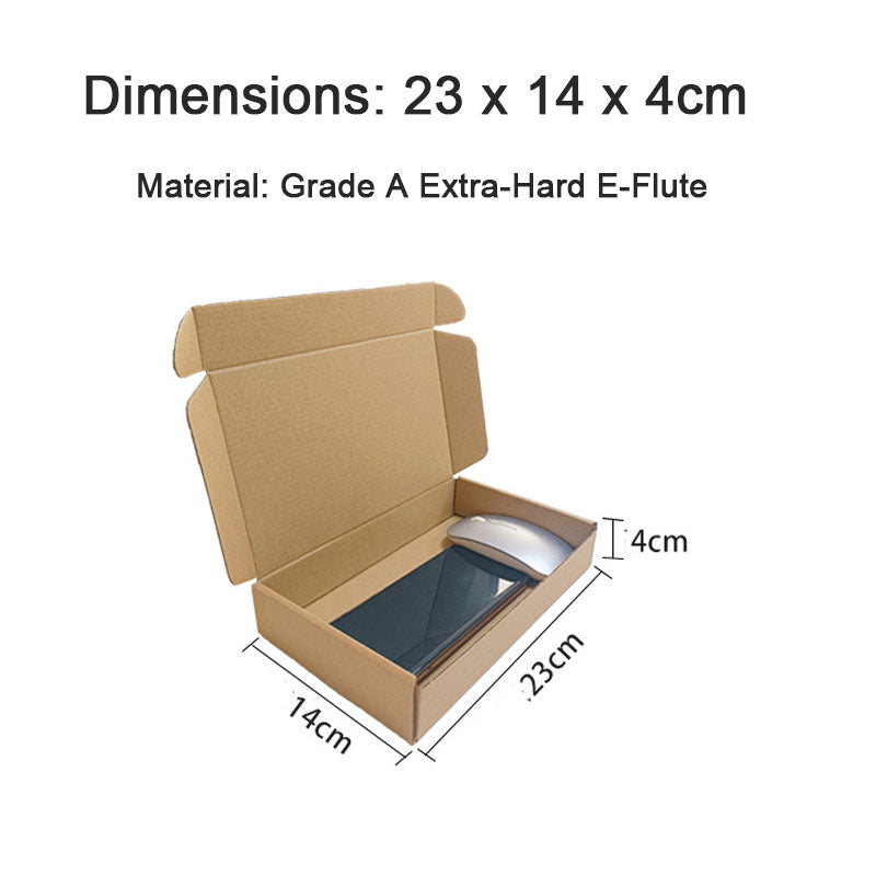 20 Piece Shipping Boxes Practical Medium-Sized Corrugated Packaging Boxes for Daily packaging of Most Small Items
