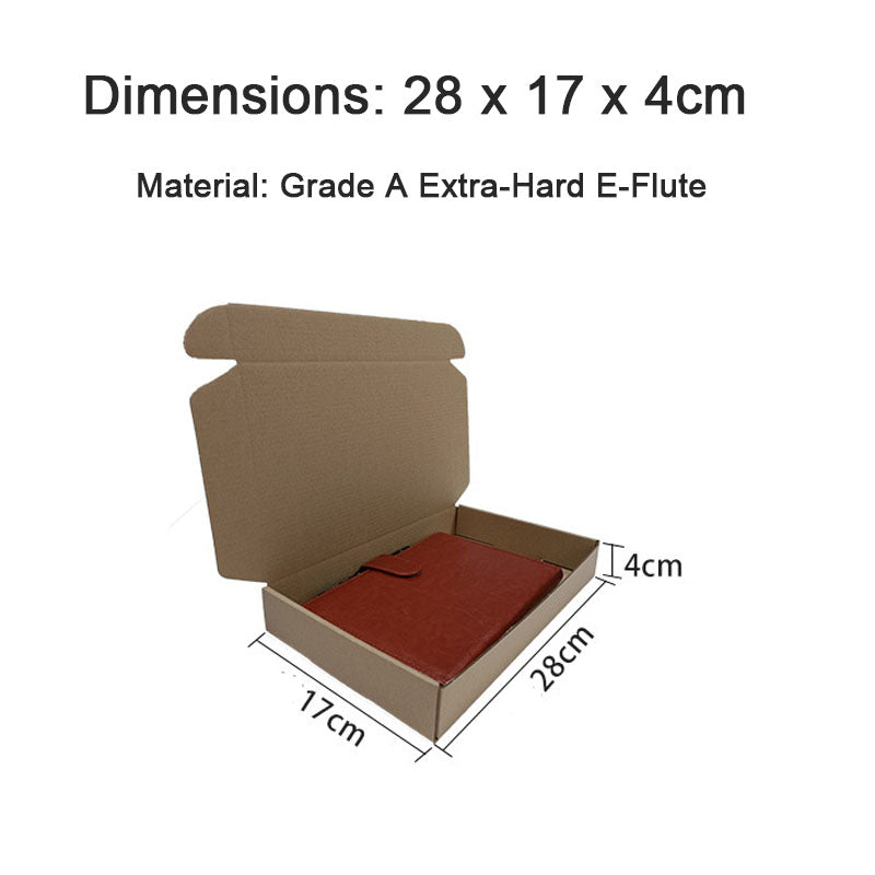 20 Piece Shipping Boxes Practical Medium-Sized Corrugated Packaging Boxes for Daily packaging of Most Small Items