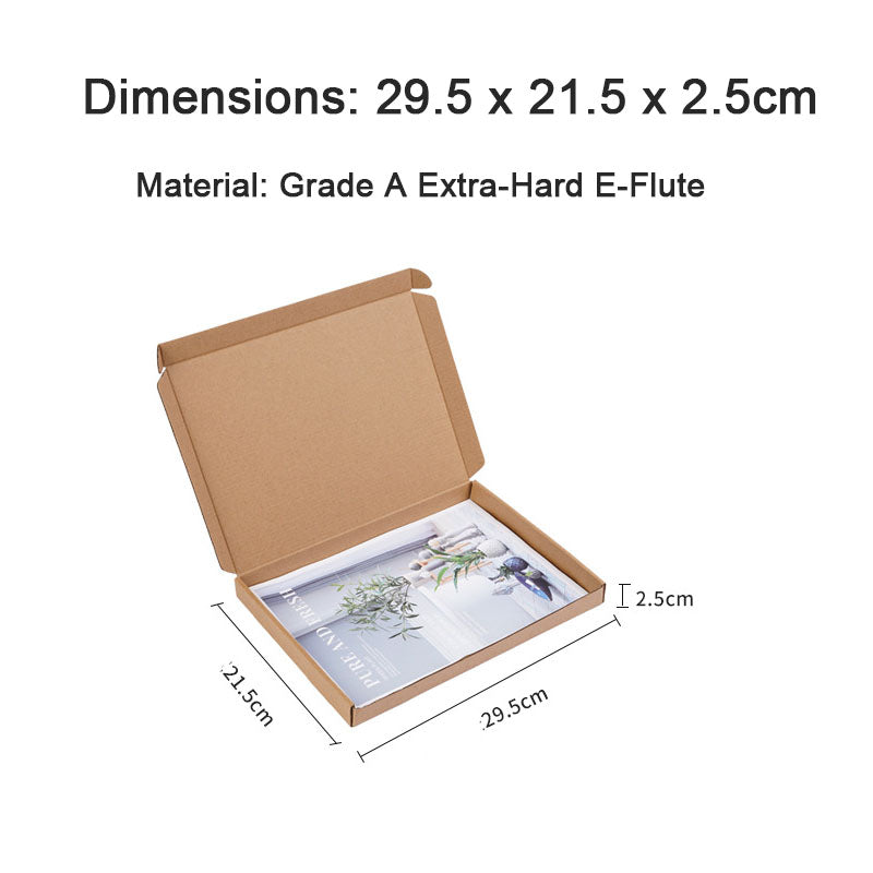 20 Piece Shipping Boxes Practical Medium-Sized Corrugated Packaging Boxes for Daily packaging of Most Small Items