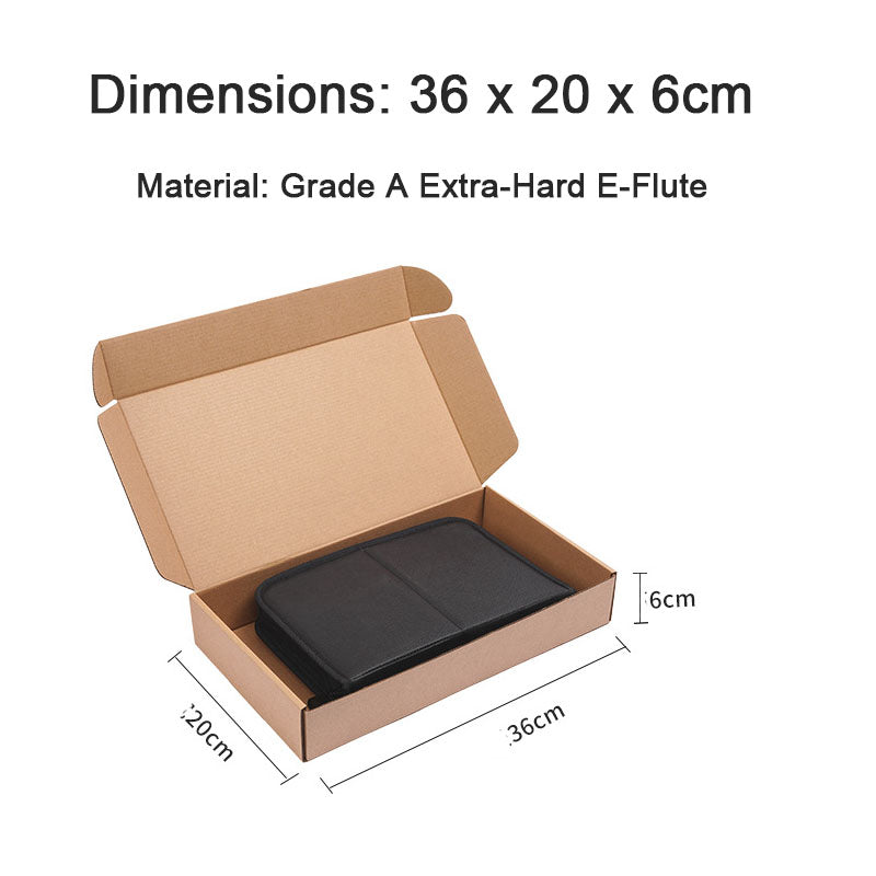 20 Pieces Shipping Boxes Home Use Corrugated Cardboard Packaging Boxes Suitable for Books Small Gift Boxes