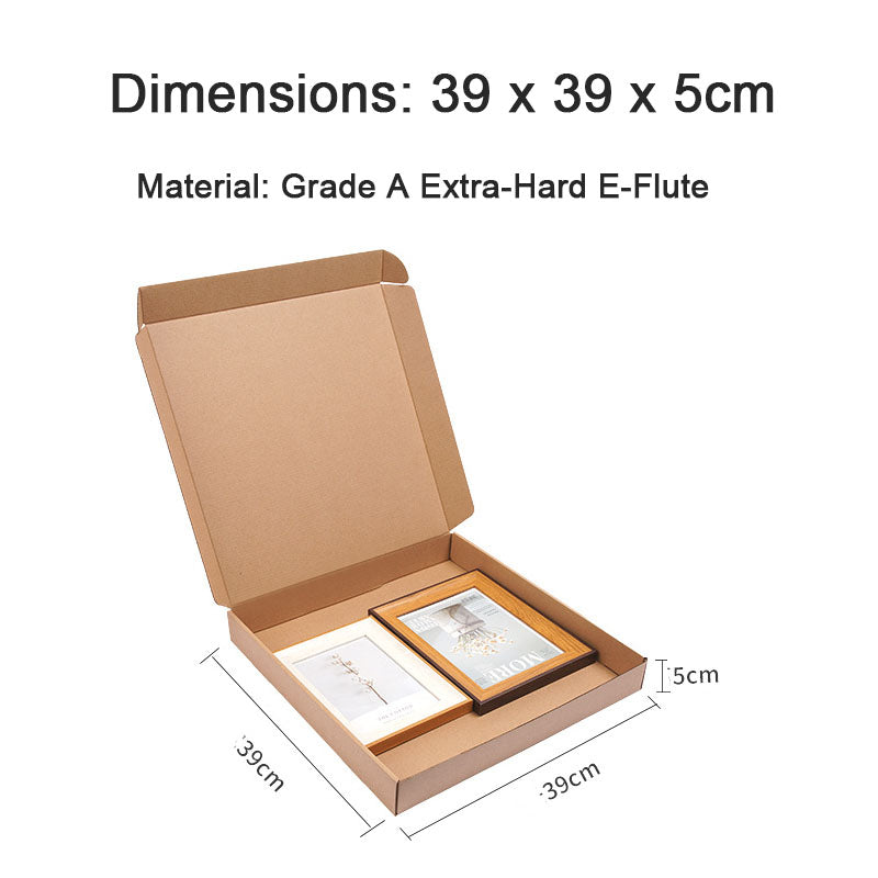 20 Pieces Shipping Boxes Home Use Corrugated Cardboard Packaging Boxes Suitable for Books Small Gift Boxes