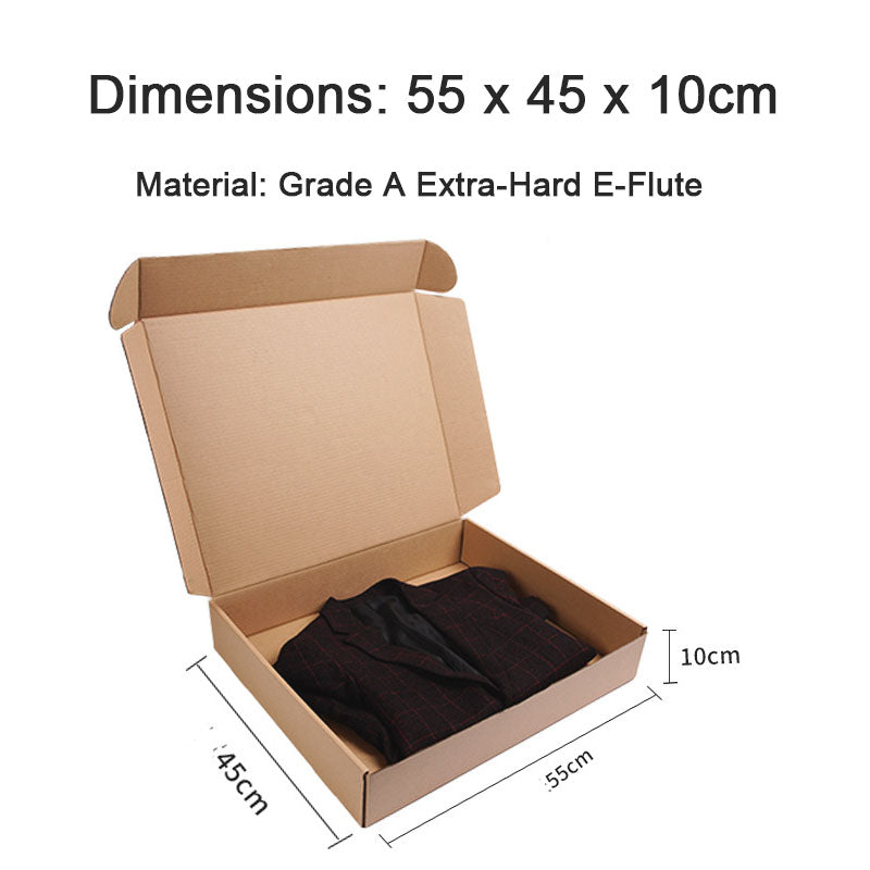20 Pieces of Large-Capacity Corrugated Mailing Box Shipping Cardboard Boxes For Holding Multiple Large Items