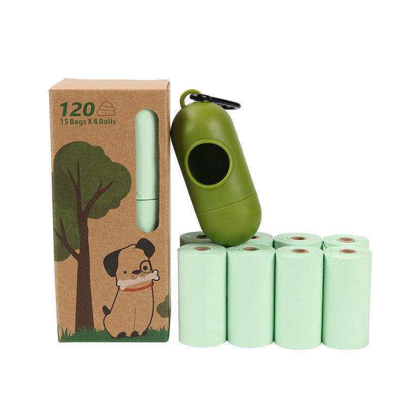 Eco-Friendly Dog Poop Bag 120 Counts Biodegradable Dog Waste Bags with 1 Dispenser Leak-Proof Pet Poop Bags